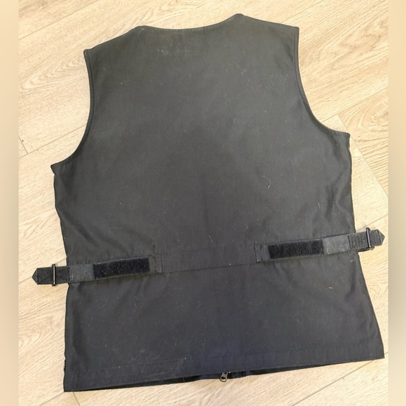 Y2K Vintage 2000 Columbia Women’s Utility Vest Black Gorpcore Gilet Sz.S - Picture 3 of 9